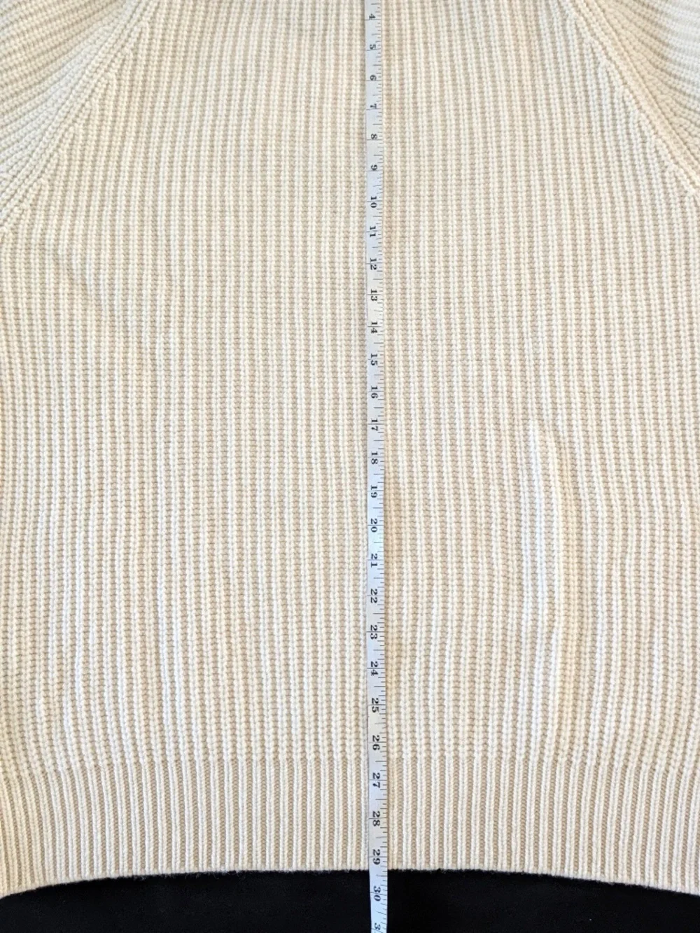 A KIND OF GUISE Tambo Knit Sweater XL Natural Beige Ribbed Lambswool Germany NWT